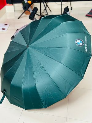 BMW 16 Ribs Automatic Open and Close Compact Umbrella – Random Color_img_1