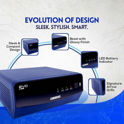 Luminous EVO-D 700 600VA 12Volt Square Wave Inverter_img_3