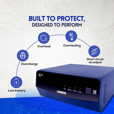Luminous EVO-D 700 600VA 12Volt Square Wave Inverter_img_4