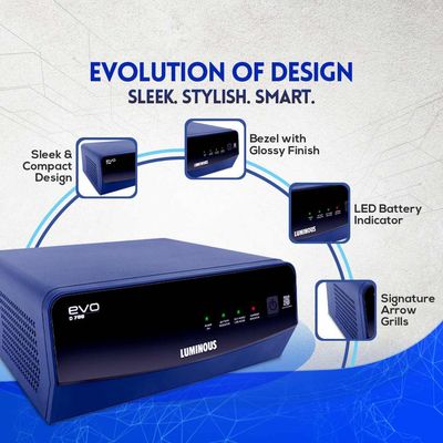 Luminous EVO-D 700 600VA 12Volt Square Wave Inverter_img_6
