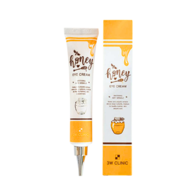 3W Clinic Honey Eye Cream – 40ml | Anti-Wrinkle, Dark Circle Brightening & Deep Moisturizing | Made in Korea_img_1