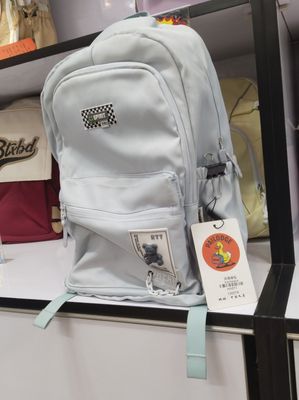 SpiritMint™ Premium Korean-Style Backpack – Sky Blue Edition_img_1