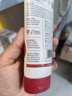 Plum — Saffron & Papaya Glow Bright Face Wash (100 ml)_img_2