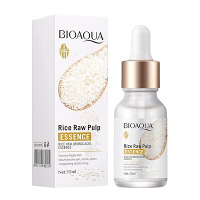 BIOAQUA Rice & Hyaluronic Acid Essence Serum 15ml – Deep Hydration, Nourishing & Brightening_img_3