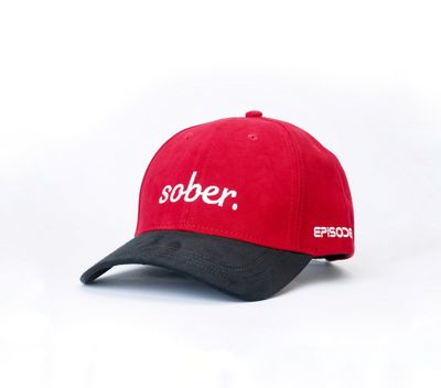 Episodes Sober Red Suede Cap_img_0