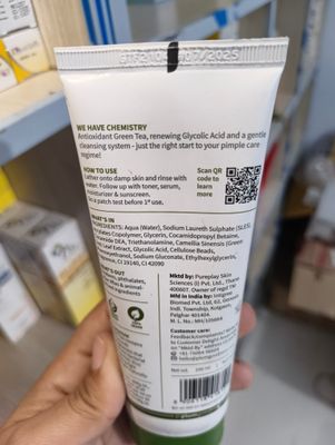 Plum — Green Tea Pore Cleansing Face Wash (100 ml)_img_2