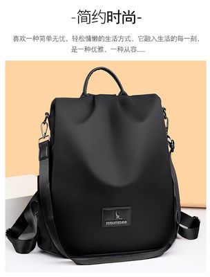 New Texture Oxford Cloth Women’s Backpack_img_3