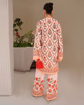 2Pis Co-ord Digital Floral Printed_img_3
