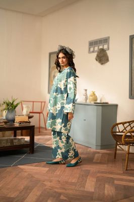 2Pis Co-ord Digital Floral Printed_img_1
