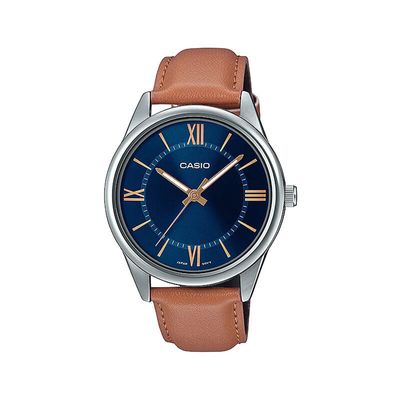 CASIO MTP-V005L-2B5UDF ANALOG LEATHER MEN’S WATCH_img_0