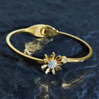 Daisy titanium steal Bracelet_img_0