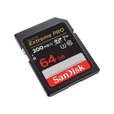 SanDisk Extreme PRO 64GB 200mbps SDXC UHS-I Memory Card ( SDSDXXU-064G-GN4IN )_img_1