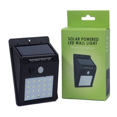Solar Powered LED Wall Light, Motion PIR Sensor, and CDS Night Sensor_img_0