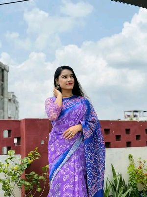 Chanderi silk sharee🥻 চান্দেরী সিল্ক ডিজিটাল প্রিন্ট শাড়ি🥻_img_2