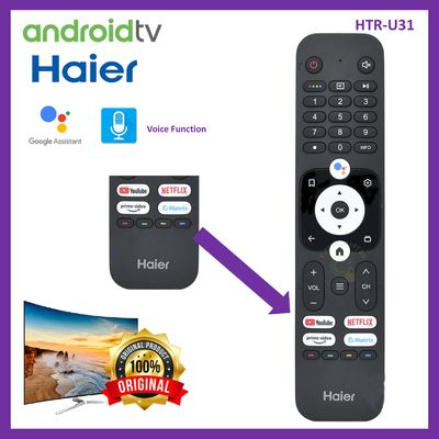 Haier Original HTR-U31G For Haier Voice Android TV Remote Control with Netflix_img_1