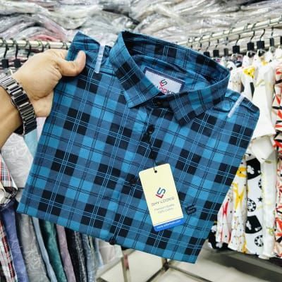 Shy-Looks Cotton Check Shirt_img_4