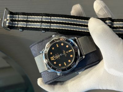 OMEGA 007 NATO STRAP FREE SWEEP MOVEMENT_img_4