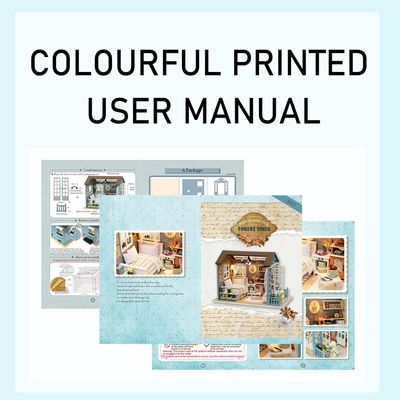 Playmoji DIY Miniature House - Forest Times (With Dust Cover)_img_7