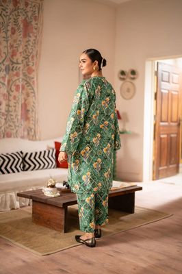 2Pis Co-ord Digital Floral Printed_img_2