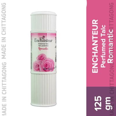 Enchanteur Perfumed Talc Romantic - 125g (Imported from Malaysia)_img_0