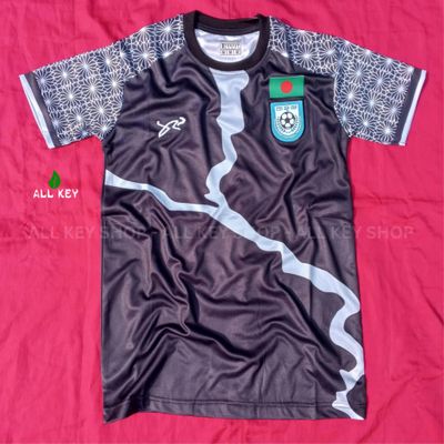 Bangladesh Football Team Black Jersey (Goalkeeper Kit)_img_1