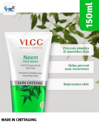 Neem Face Wash & Anti-Tan Skin Lightening Face Wash - 150ml_img_1