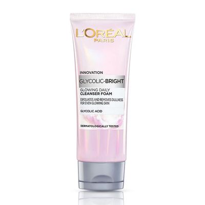 L’Oreal Paris Glycolic Bright Daily Cleanser Foam – 100ml_img_0