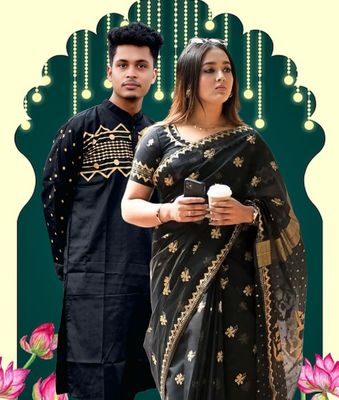 Sharee Panjabi Couple Set_img_9