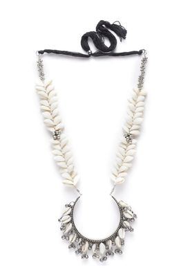 Silver Cowrie Handmade Necklace_img_2