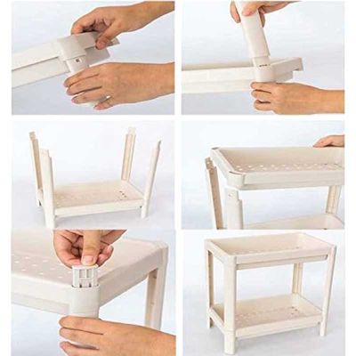 4 Tiers Rectangular Storage Rack_img_2