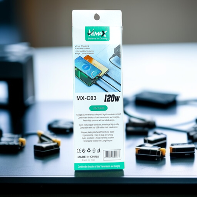 M-max Fast Charging Data Cable 120W micro / typec MX-C03_img_1