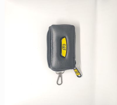 KroyShala Men’s Leather Zipper Keychain Wallet – Premium Key Ring Holder for Car, Bike, Home, Office – Black, Coffee & Chocolate Colors_img_0