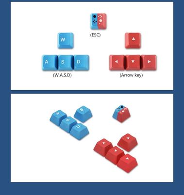 Nintendo Themed Arrow WASD Keycaps - Set of 9 Keys_img_2