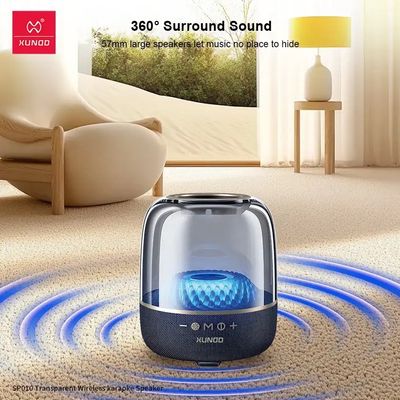 XUNDD SP010 Transparent Wireless Karaoke Speaker_img_1