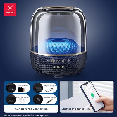 XUNDD SP010 Transparent Wireless Karaoke Speaker_img_2