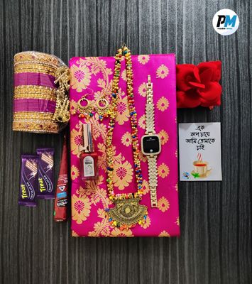 এক্সক্লুসিভ শাড়ি গিফ্ট কম্বো প্যাকেজ_img_1