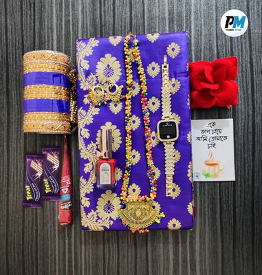 এক্সক্লুসিভ শাড়ি গিফ্ট কম্বো প্যাকেজ_img_3