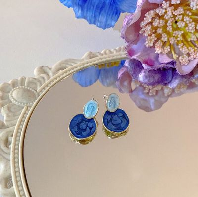 Round Drop Earrings_img_3