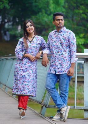 Premium Shirt Three Piece Couple Set_img_1