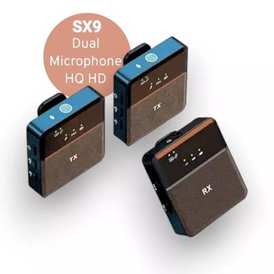 SX9 Dual Wireless Microphone Type-C (1:2)