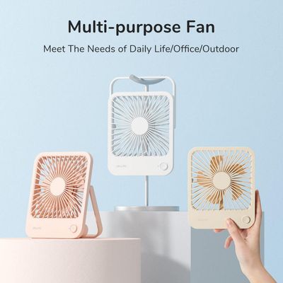 JISULIFE FA26 Portable USB Rechargeable desk Fan_img_0