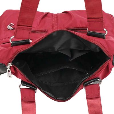 Women Casual Large Capacity Waterproof Oxford Cloth Bag (Dark Blue)_img_1