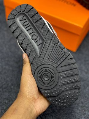 Louis Vuitton LV Trainer White Black_img_4