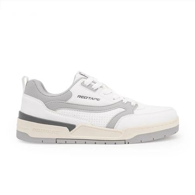 Red Tape Casual Sneaker Shoes for Men - White and Gray_img_2