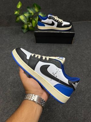 Limited Edition Sneaker Alert! 🔥Fragment Design × Travis Scott × Air Jordan 1 Low OG.Man Shoes._img_5