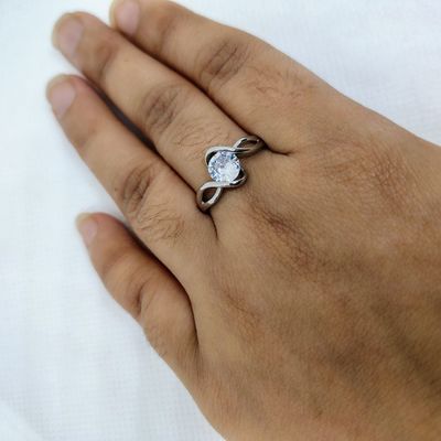Infinity Noir Stone Ring_img_2