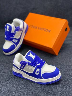 LV Trainer Sneaker || Gaston Blue_img_0