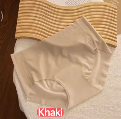 Seamless Ice Silk Panties Women Underwear Summer Ultra-thin Quick Drying Briefs Korean Version Breathable Female_img_4