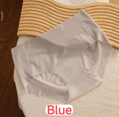 Seamless Ice Silk Panties Women Underwear Summer Ultra-thin Quick Drying Briefs Korean Version Breathable Female_img_5