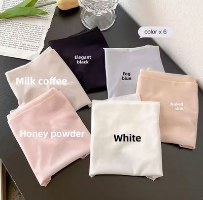 Seamless Ice Silk Panties Women Underwear Summer Ultra-thin Quick Drying Briefs Korean Version Breathable Female_img_7